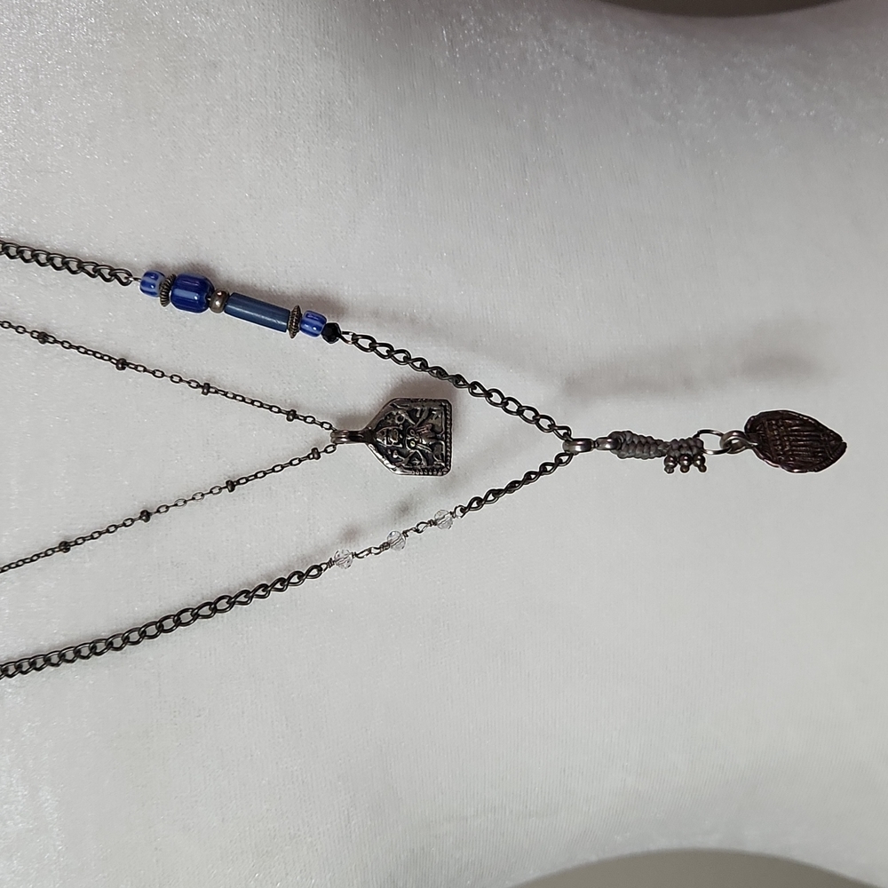 Nwt Johnny Was Aria Coll Silver Medallion Necklace